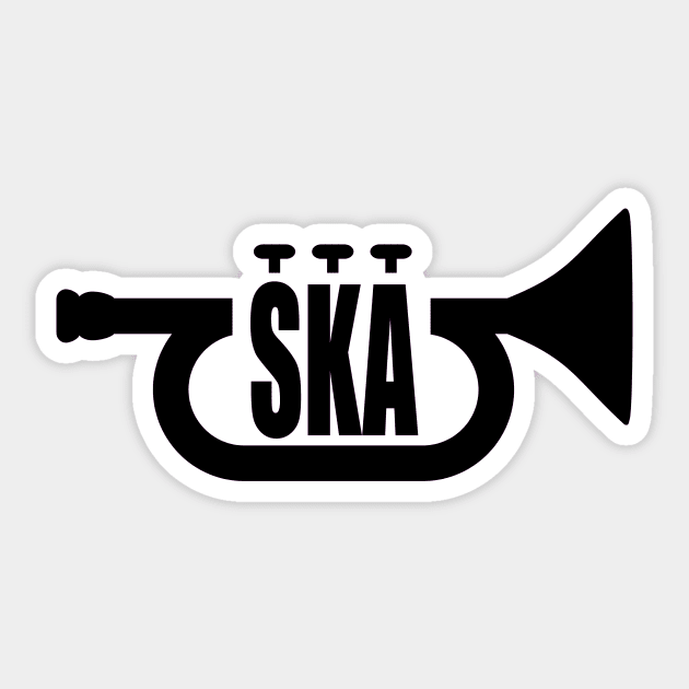 SKA Horn Sticker by Skatee